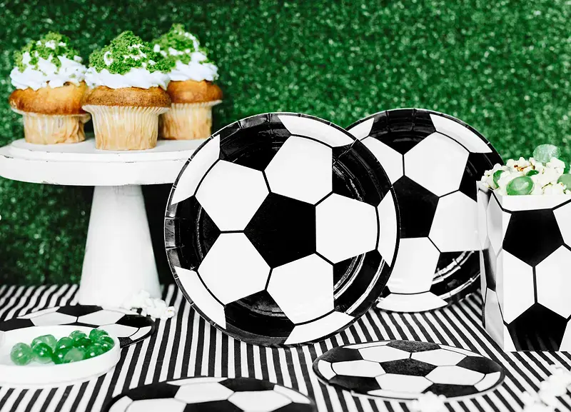 PartyDeco TPP72 paper plate 18 cm Photo 4