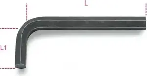 Hex L-Key (Allen Wrench) Beta Tools 96N-24 — 24 mm, L-type Hex Key