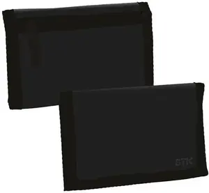 Wallet STARPAK STK-09 PORTFEL BLACK — compact personal wallet, model STK POR93, black