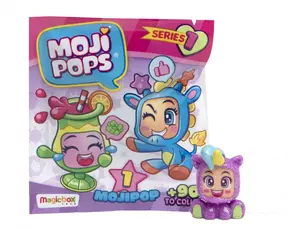 magic box MEGABLEU 800832 lelle, plastmasa, rozā, bērniem no 4 gadiem