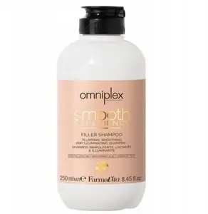 Шампунь Sukin FARMAVITA Omniplex Smooth Experience Filler — восстанавливающая формула, 250 мл