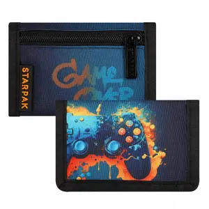 Wallet STARPAK PORTFEL PAD STK-09 PBH 24/72, compact school/business wallet with card slots