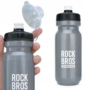 Velosipēda pudele RockBros 600 ml, pelēka