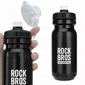 Velosipēda ūdens pudele RockBros 600 ml — Rockbros, melna