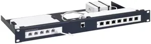 Firewall rack mount Molex PN RM-UB-T7 for Ubiquiti UCG-Ultra & USW-Ultra, Dark Blue