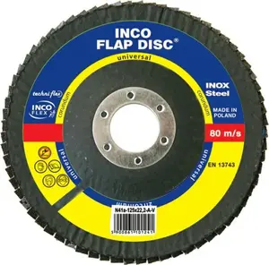 Slīpēšanas ziedlapu disks Techniflex INCOFLEX M436-125-22Z40BNR 125 mm P40 leņķa slīpmašīnai