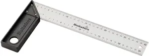 Hultafors folding square 30 cm with durable plastic end, Hultafors brand