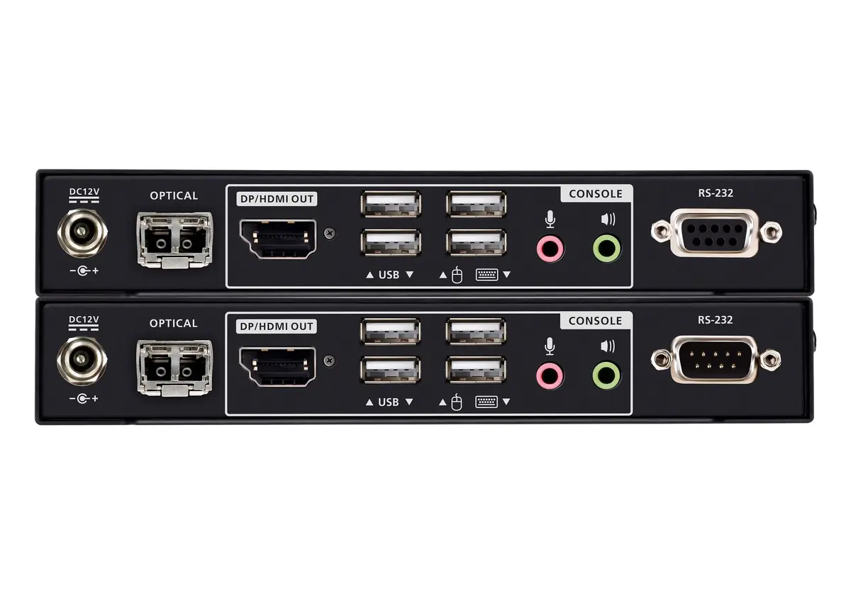 ATEN True 4K DP/HDMI Optical KVM 300m Photo 3