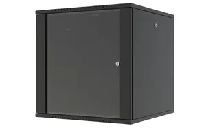 Rack cabinet Lanview RWF12U66BL 19" server/network cabinet, 12U, 600mm depth, lockable front door