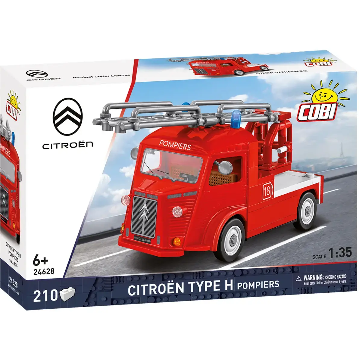 Cobi Citroën Type H Pompiers модель 1:35 Photo 5