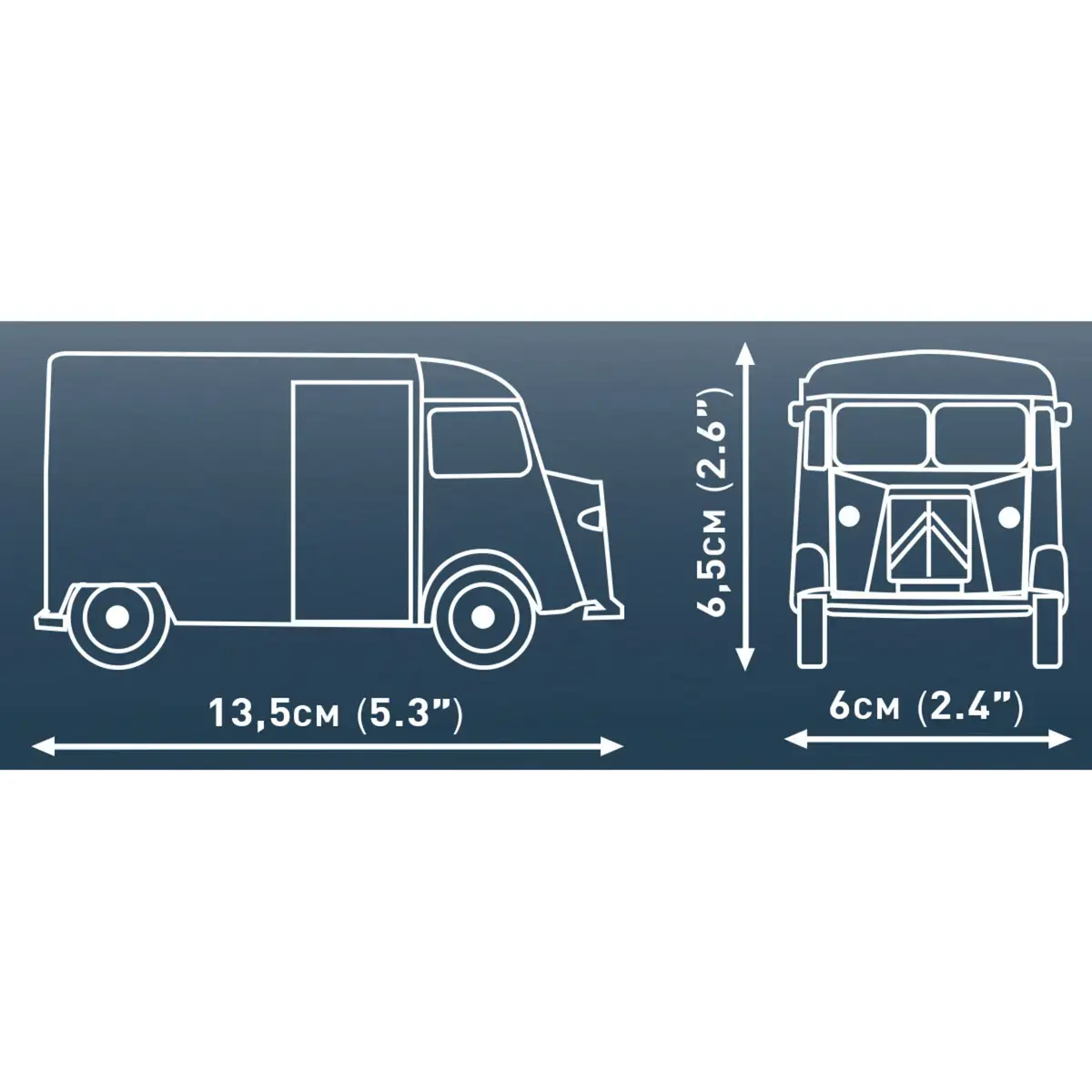Cobi Citroen Type H model kit 1:35 Photo 4
