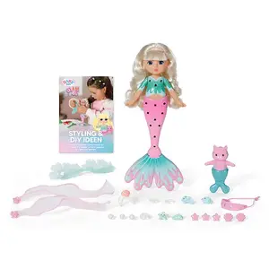 Lelle zapf creation BABY born @ Glam Up Sparkle — 430 mm, audums un plastmasa, meitene, 4+