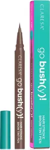 Uzacu pildspalva Claresa Go Bush(y)! no Claresa — tonis 02 Choco Brown, šķidrā uzacu pildspalva