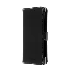 Чехол-флип Insmat для Sony Xperia 5 V модель 650-3211 — для экранов 15,5 см (6,1"), чёрный, 3 кармана для карт, подставка