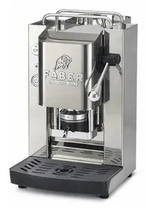 Pod coffee machine FABER Pro Total Inox Semi-auto, 1.3 L water tank, 1 cup, stainless steel, 500 W