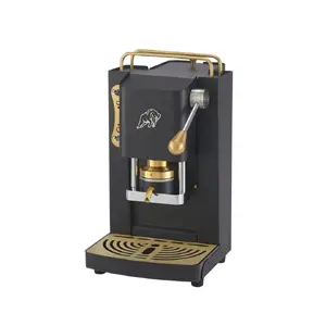 Espresso Machine FABER Pro Essential Schwarz Messing (model 3.0 PRO ESS BLK BRA)