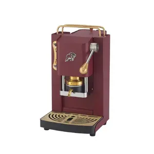 Coffee Machine FABER Pro Essential Cherry Red Messing model 3.0 PRO ESS CHE BRA