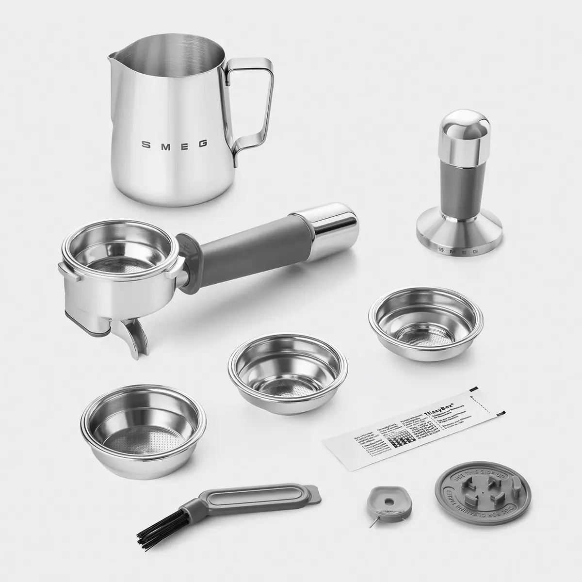 Smeg 50's Style Espresso kafijas automāts EGF03PBEU pasteļzils Photo 10