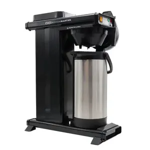 Piliena kafijas automāts MOCCAMASTER 29263 pusautomātiskais, 15 tasītes, termoskanna, 2400 W, melns/nerūsējošais tērauds