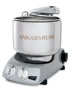 Food processor Ankarsrum AKM6230 — stainless steel bowl, 7 L, rotary control, silver