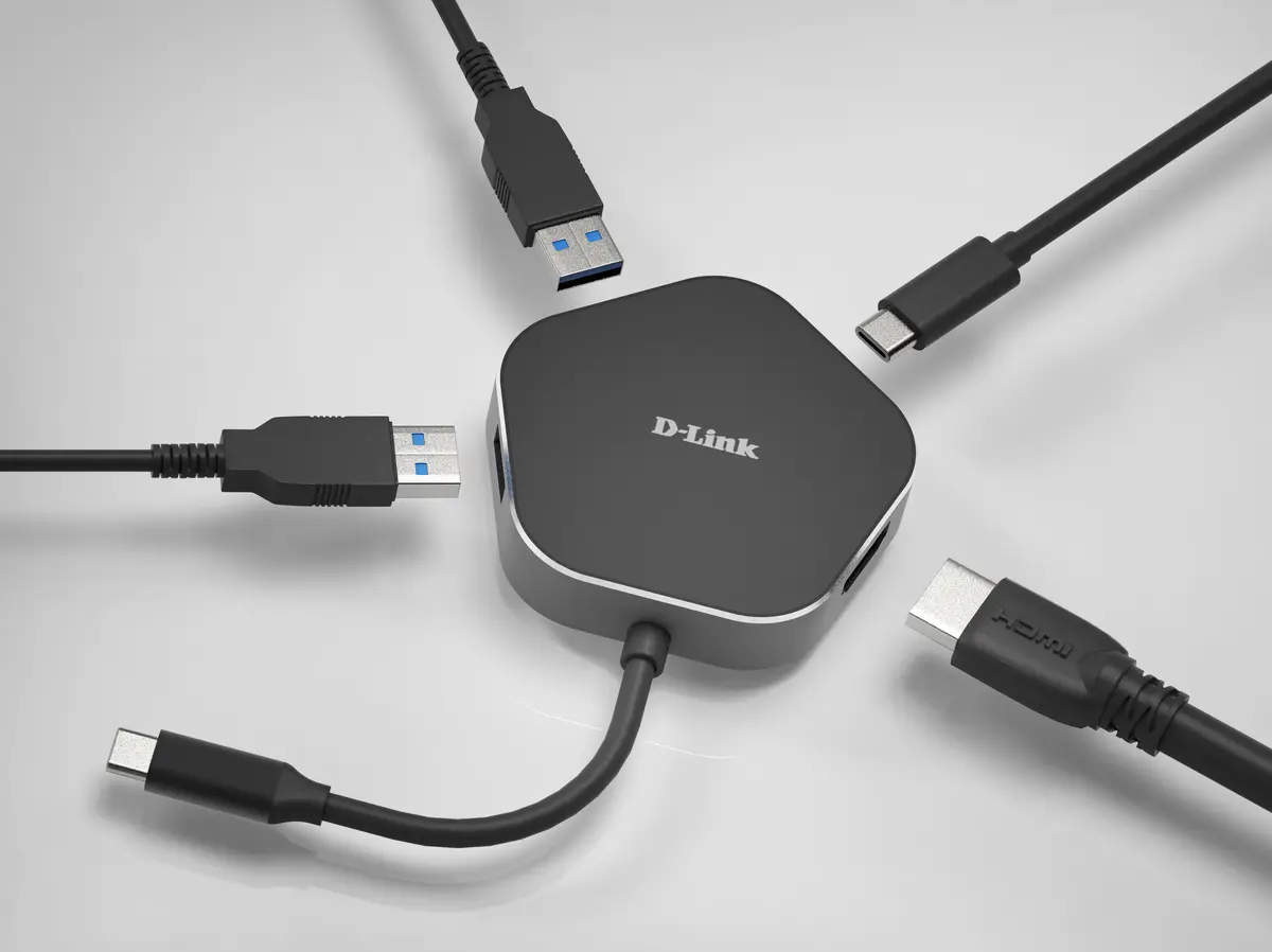 D-Link 4-in-1 USB-C Hub with HDMI and 60W PD Photo 2