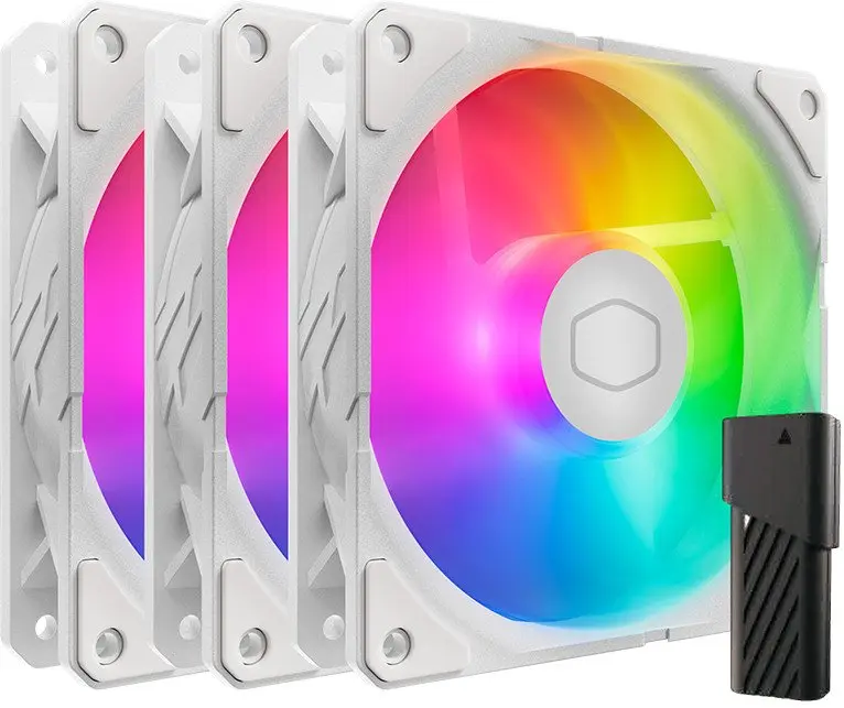 Cooler Master SickleFlow Edge 120 ARGB 3-pack Fan Photo 2