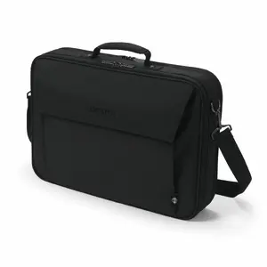 Briefcase laptop bag TRUST DICOTA Eco Multi Plus BASE for 15.6" screens, polyester, shoulder strap, black