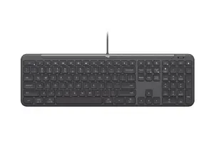Проводная клавиатура Logitech Signature Slim K620 For Business — полноразмерная USB, QWERTZ (немецкая), графит, ножничные переключатели