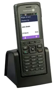 DECT-телефон ALCATEL 8262 беспроводная трубка, черный, дисплей 2.4", Bluetooth