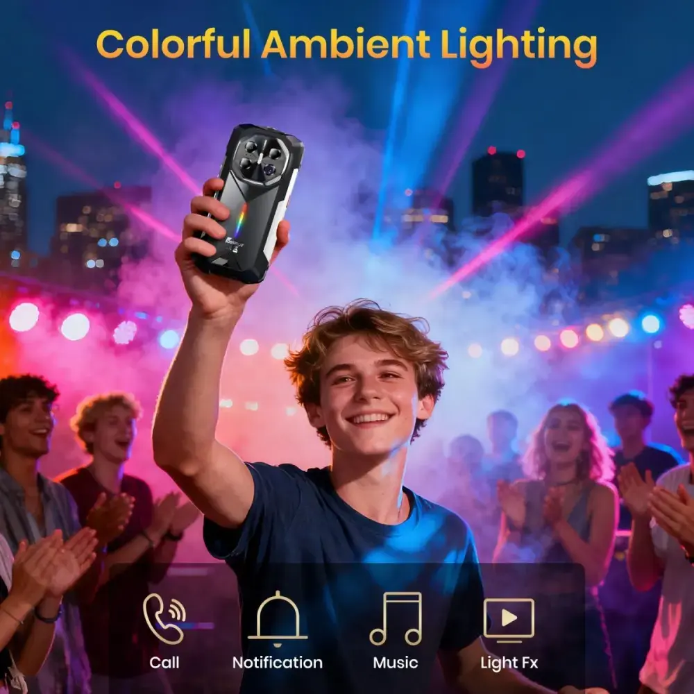 Смартфон FOSSiBOT F113 (серый) Photo 7