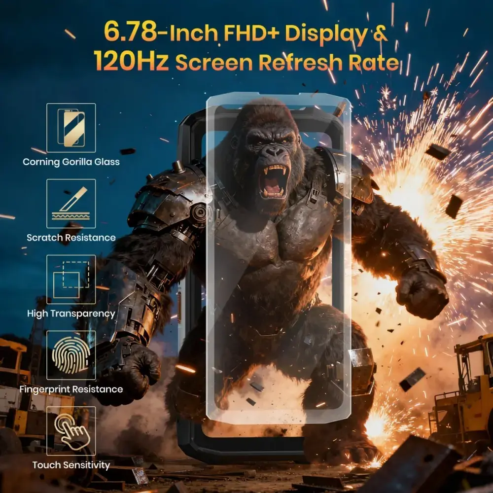 Смартфон FOSSiBOT F113 серый CH Photo 6