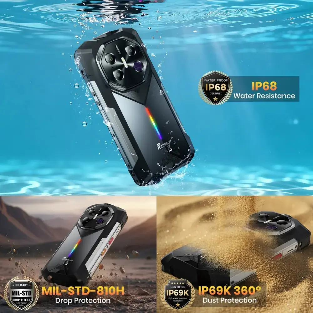 Смартфон FOSSiBOT F113 серый CH Photo 8