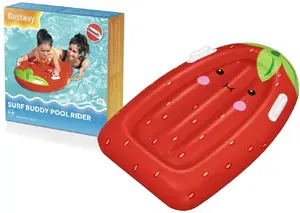 Piepūšamā peldēšanas dēlis Bestway 42049 — arbūza dizains, 84×56 cm
