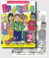 EDELSA La Pandilla 2 pack — spāņu valodas mācību grāmatu komplekts, 2 sējumi, MPN 28291