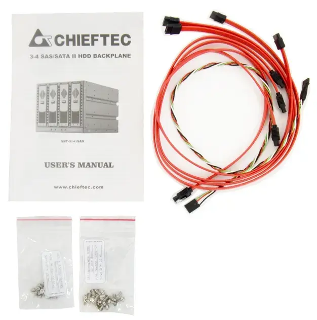 CHIEFTEC SST-3141SAS панель 4 SAS-накопителя Photo 5
