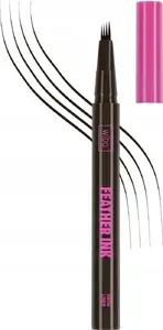 Brow liner Wibo Feather Ink 4-Tip Microcomb 03 — microcomb brow pen, shade 03