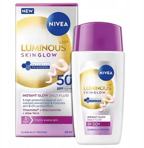 Face cream with SPF50+ Nivea NIVEA_Luminous 630 Skin Glow — 40 ml UV protection, skin glow formula