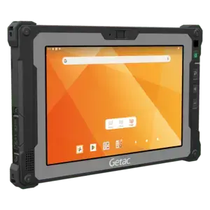 Планшет Getac ZX80 на Android — Qualcomm QCS6490, 8" WUXGA сенсорный дисплей, 12GB RAM, 256GB ROM, считыватель штрихкодов, вебкамера, NFC, Wi‑Fi и Bluetooth