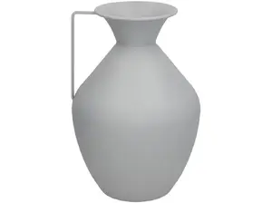 Vāze Decorlife, metāls, pelēks, modelis 8445393395852