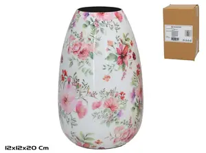 Decorlife Vase Arianna – Decorative glass vase model Arianna by Decorlife