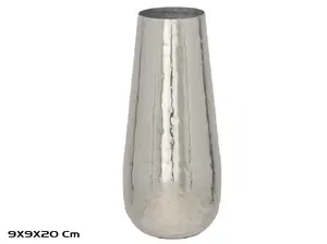 Dekoratīva vāze Decorlife ar niķeļa pārklājumu, modelis 8445393432090, dekoratīva mājas vāze
