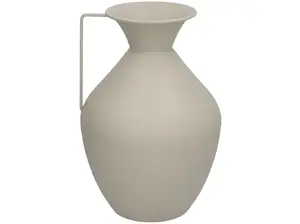 Vāze Decorlife modelis 8445393395869 bēša metāla apdare