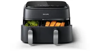 Airfryer Philips 3000 Series NA351/00 – 2750 W, 9 L Capacity, Rapid Air technology, Black