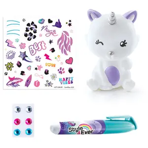 Art & Craft Drawing Set Canal Toys OFG 267 light-up character, marker, glitter stickers, rhinestones, for ages 6+