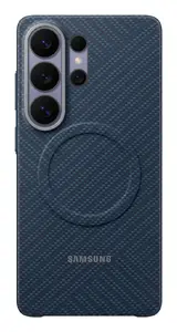 Mobile phone case Samsung M3 Carbon Magnet for Galaxy S26 Ultra, cover, for 6.9" screen, dark blue