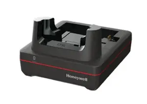Док-станция (Charging base) Honeywell CT37-HB-UVB-0 для мобильного компьютера CT37, зарядка устройства в защитном чехле и запасной батареи, USB Type B, черно-красная