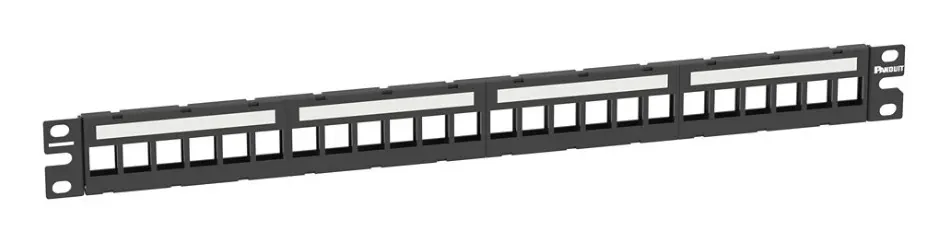 Экранированная патч-панель Panduit Keystone Flat 24-port Photo 2