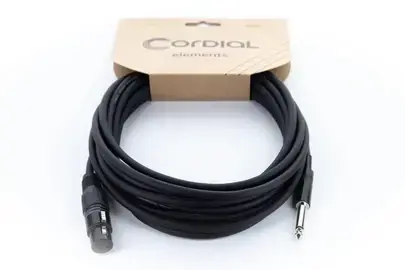 CORDIAL 14752 audio kabelis — XLR ligzda uz 2×6,35 mm, 10 m Photo 2