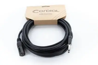 Cordial 14754 audio kabelis 10 m 6.35 mm Photo 2