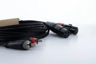 CORDIAL 14851 audio kabelis — 1 m XLR uz RCA Photo 3